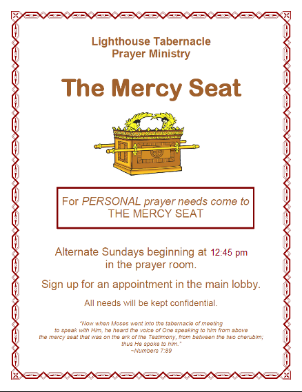 Mercy Seat Prayer Ministry, Long Island NY